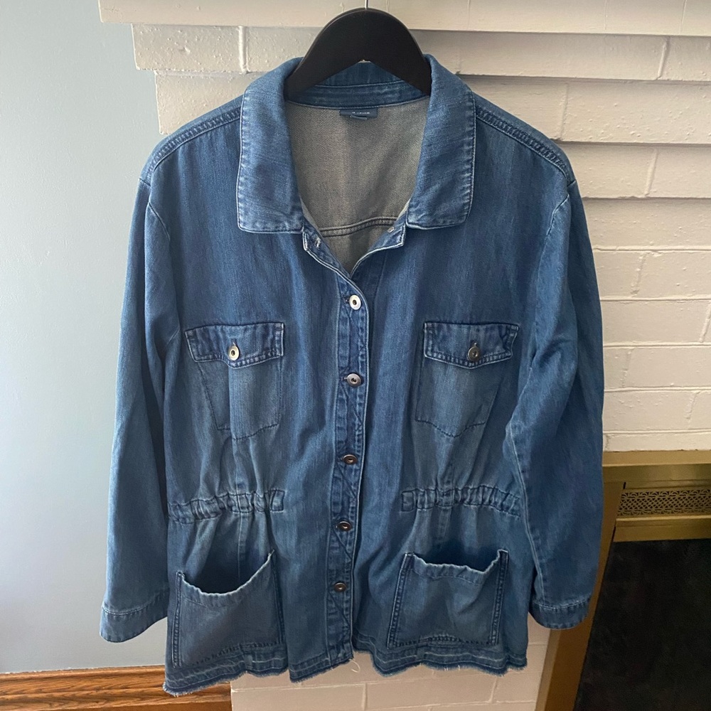 Sz 3x J. Jill Denim Jacket